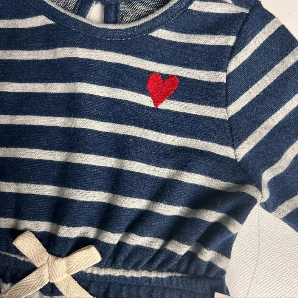 Old Navy Cozy Knit Stripe Printed Baby Jumpsuit Sz 0-3M